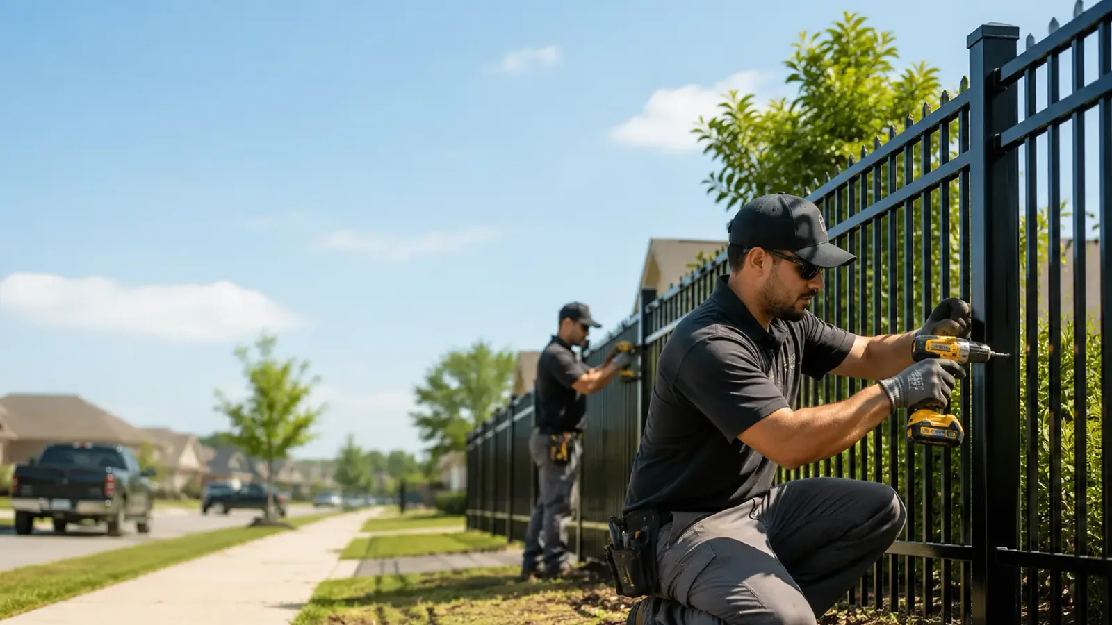 Metal Fence Installation in Bennington, KS